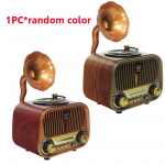 Kaasaskantav Vintage T&auml;issagedusraadio Klassikaline Retro DSP FM AM SW Raadiovastuv&otilde;tja Hifi Bluetooth 5.4 K&otilde;lar Muusikakarp Toetab TF USB