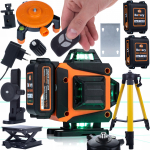 Rosfix Animal Pro Hawk RAPH 16L &ndash; Ristlaser 16 joont | IP54 | USB-C | Komplekt pultiga, 2 Li-Ion akuga ja kohvritega
