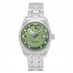 Orient Star Contemporary Roostevabast terasest Roheline sihver Automaatne RE-AU0107E 100M Meeste k&auml;ekell roheline