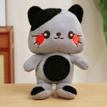 40cm Kassi Pl&uuml;&uuml;sist M&auml;nguasi T&auml;idisega Loom Nukud Laste M&auml;nguasjad Kingitused Halloween S&uuml;nnip&auml;evakingitused M&auml;nguasjad Lastele T&uuml;druku Toa Kaunistus 40cm