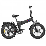 Elektriratas kokkupandav ENGWE 20 250W mootor City Ebike 48V 13AH Maksimaalne s&otilde;iduulatus 120 km Kandev&otilde;ime 150 kg ENGINE X must