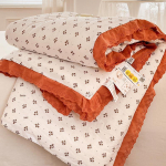 Korea stiilis puuvillane pitsiga tekk - soe, paks ja kohev k&otilde;ikideks aastaaegadeks 150*200 Air Conditioner Quilt [2 Jin]