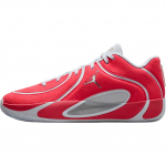 Air Jordan Tatum 4 Premium GS Siren Red/Football Grey/Metallic Silver Laste tossud Roosa IO9603-600 38