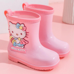 Hello Kitty Hello Kitty Neli Aastaaega Multikas Laste Kummikud T&uuml;drukute Pehme Tald Libisemisvastased Lasteaia Kummikud 160【Inner Length16cm】
