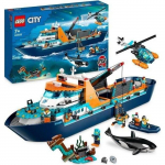 LEGO&reg; City 60368 Arktika uurimislaev, Suur ujuv laevam&auml;nguasi, Kingitus lastele puhas