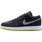 Air Jordan 1 Low GS Inner Beast Laste tossud Must Barely-Volt Tume-Rosin HV4775-001 36
