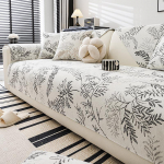 &Scaron;enill Diivanikate Pajuleht Jacquard Libisemiskindlad Diivanikatted Elutoa L-kujuline Diivanikatted Diivanimatt T&auml;ispuidust diivanimatt 70x70cm 1pcs