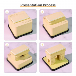 Ajakava Kalender 2026 Lauakalender LED-valgustusega 3D &Auml;rarebitav Kalender Paberist Nikerduskunst M&auml;rkmepaber Kingitus J&otilde;ulud 1pcs