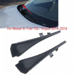 2 TK Nissan X-Trail Xtrail T32 Rogue 2014-2018 auto esiklaasi katte nurga trimmi klaasipuhasti k&uuml;lgmise trimmi kaane plaat one pair