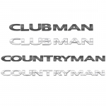 Originaal auto metallist t&auml;htedega embleemi tagumise pagasiruumi m&auml;rgi kleebis MINI Cooper S R60 F60 Countryman JCW Clubman Pacemanile CLUBMAN-Black