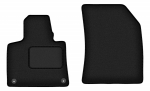Dywaniki samochodowe prz&oacute;d do: Citroen C4 Grand Picasso II minivan 7 os&oacute;b (2013-2019) czarne