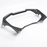 ABS carbon fiber Dashboard Decorative Frame Trim Dash Panel Frame Trim Cover for Toyota RAV4 ABS Wood grain