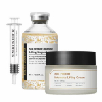 SUNGBOON EDITOR Sulav L&otilde;ng T&otilde;stev Siidipeptiidi Ampull (60 ml) + Sulatav Kuldne L&otilde;ngakreem (50ml) M&auml;&auml;ra Silk Peptide Ampoule: 60ml+Gold Cream: 50ml