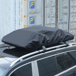 Mitmes suuruses veekindel auto katuseraami kate 210D Oxfordi riie Auto katusereisi maastikuauto vihmakate Pagasi lastikatted Kott Uus 1.7X1.45M must