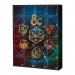 DND 2024. aasta advendikalender 24-p&auml;evane mitmetahuliste t&auml;ringutega loenduskalender 24 p&auml;eva j&otilde;ulude miniatuurid DND figuuride komplekt lastele ja t&auml;iskasvanutele