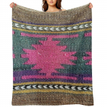 Dekoratiivne Kilim, Navaho kude, Kootud tekstiilist viskepadi &Uuml;ksik naljakas kingitus Ruuduline diivanil Suvised tekid 30x40in