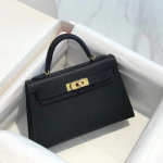 K&otilde;rgetasemeline esimese kihi veisenahast Kelli kott minikott 2021 uus trendikas k&otilde;rgetasemeline kaasaskantav &otilde;la-postikoti kott naistele 19cm (comes with box and silk scarf)