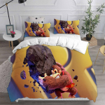 D-Donkey K-Kong B-Bananza Voodipesukomplektid &Uuml;he-/Kaheinimese Suurused Tekikottkomplekt 2/3 Osaline Komplekt Kingitused M&auml;nguritele Lastele T&auml;iskasvanu Suurus EU Single(135*200cm)3pcs