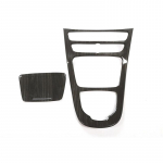 Auto stiilitool Konsooli k&auml;igukangi paneeli raam Konsooli k&auml;igukangi paneeli kate Sisekate Mercedes Benz E-klassile W213 2016-18 ABS s&uuml;sinikkiud