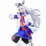 Uma Musume Cosplay Oguri Cap Starlight Beat Cosplay Uma Musume Cosplay Kost&uuml;&uuml;m Kost&uuml;&uuml;m ja Koolifestivalid [NOKIJP] S&uuml;ndmused, Halloween,