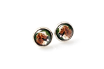 Golden Retriever - earrings your photo handmade, own photo, jewelry from the Art.-Dog brand h&otilde;be