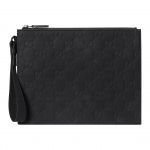 Gucci Double G logo t&otilde;mblukuga nahast rahakott kaardihoidja rahakott v&auml;ike meeste rahakott must 771319-AAC0G-1000 Basic Set (Bag+Dust Bag)