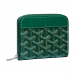 Goyard Matignon Monogrammiga L&otilde;uendist ja Nahast T&otilde;mblukuga Rahakott V&auml;ike Unisex Rahakott Roheline MATIGNPMLTY-09CL09P Basic Set (Bag)