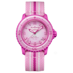 Swatch x Blancpain Pink Ocean 42.3mm k&auml;ekell SO35P400 Pink Watch Dial