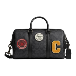 Coach Venturer 27 Logotr&uuml;kiga T&otilde;mblukuga Boston Koti Meeste &Otilde;lakott Hall Must CY821-QBA5F Basic Set (Bag+Dust Bag)
