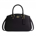 Coach Savannah 28 Br&auml;ndilogo Lichi-mustriga nahast &otilde;lakott-tote suur naiste k&auml;ekott Must CAL54-IMBLK Basic Set (Bag+Dust Bag)