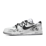 Nike Big Bamboo Shadow Hobusej&auml;ljed Nahast Kulumiskindel Hingav Madalad Lumelaua Kingad Meeste Hall Valge 355152-106(Team60-) 40