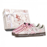 Adidas VL COURT 2.0 Da Vinci, Karbiga, Kirsipuu Madalad Lauatennise Kingad Unisex Roosa Pruun HQ1802(TeamM-S-BOX)  Juhuslik pakendamine 41⅓
