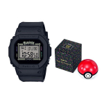 Casio kohandatud kell 25. aastap&auml;ev Pokemon Pikachu piiratud v&auml;ljaanne naistekellad hall BGD-560PKC-1PR Black