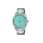 Casio Veekindel 50M Kvartsliikumine Roostevabast terasest rihmaga K&auml;ekell Unisex-kellad Sinine MTP-1302PD-2A2 Regular Watch Box,Blue