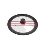 16-22-28-32 cm silikoonklaasist katted Pannid Pannid Multifunktsionaalsed kohandatavad kaaned Pliit &Uuml;mmargused kaitsekorgid K&ouml;&ouml;gitarvikud