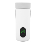 Reisielektrikann 350ML Kaasaskantav V&auml;ike Tee-Kohvikann Kuumaveekatel K&uuml;tteseade 27000mAh USB-laetav Autole white