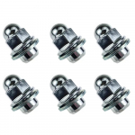 6 tk MR455707 Ratta Mutrid Mitsubishi jaoks