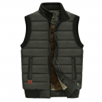 Meeste jakk Varrukateta Vest Talvine Meeste Fliisist Soe Vest Mantlid Meeste Kaelus Armee Paks Vestid Riietus 6xl M
