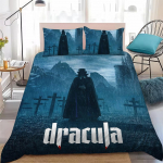 Film Dracula armastuslugu Tekikott Komplekt Kodu stiil Voodipesu Pehme Pesu Puuvillane Voodi 3-osaline Komplekt &Uuml;li&otilde;pilaste &Uuml;hiselamu Kingitus 135x200cm