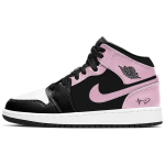 Jordan Air Jordan 1 Synthetic Leather, Split Cow Leather, Artificial Leather High top Vintage Basketball Shoes Unisex 554724-132(Team63-) 38.5 gray