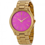 Michael Kors MK3264 Runway Roosa sihver Naiste k&auml;ekell 41mm kuld
