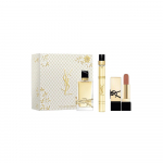 SAINT LAURENT Freedom Eau De Parfum Ruudukujuline Tuub V&auml;rviline L&otilde;hnakomplekt, Kuldne Karbik Piiratud V&auml;ljaanne, Fougere 90ml+10ml+# ROUGE PUR COUTURE MUSE