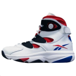 Reebok Shaq Attaq 4 Mugavad K&otilde;rge s&auml;&auml;rega Vintage Korvpallijalatsid Unisex Valge M45380 40.5