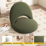 1 tk Kokkupandav diivan-lamamistool, ergonoomiline laisk diivan/telkimispink 5 reguleeritava tasemega, sobib elutubadesse, magamistubadesse, telkimiseks, kontsertideks 1pc tumeroheline v&auml;rv