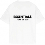 Fear of God Essentials Klassikaline T-s&auml;rk Erevalge Meeste Topid 125AS254173F M