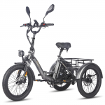 FAFREES F20 Mate L2E-P Sertifitseeritud Kokkupandav Elektriline Kaubakolmeratas, 48V 500W mootor, 3 s&otilde;idurežiimi, maksimaalne kandev&otilde;ime 180 kg.