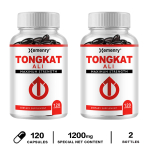 Xemenry - Tongkat Ali - 1200mg ekstrakt - Tugevus, vastupidavus 120*2