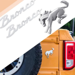 3D Kleebised Embleemid Bronco Poritiivale Kleebis Saba Silt T&auml;hed Rinnam&auml;rk Bronco 2021 2022 2023 Bronco Sport Tarvikud h&otilde;be