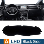 Kia Sportage 4 QL 2016 2017 2018 2019 2020 2021 Autode Armatuurlaua Kate P&auml;ikesekaitse V&auml;ltige Valguskaitse Matid Libisemisvastane Padjad Tarvikud A Black Side LHD