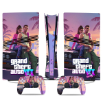 M&auml;ngukonsooli v&auml;rvilised kleebised, v&auml;rvilised kilekeha kleebised, Grand Theft Auto GTA6 kontrolleri kleebised N